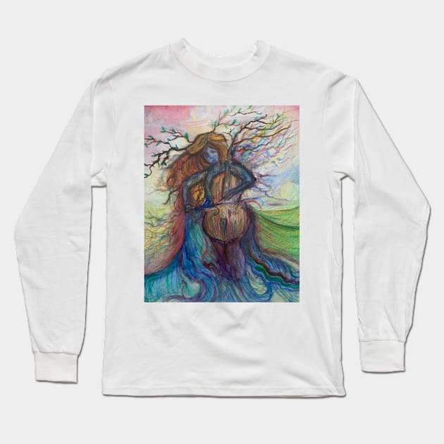 Cello Goddess Long Sleeve T-Shirt by Room 4 Cello